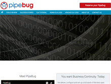 Tablet Screenshot of pipebug.com